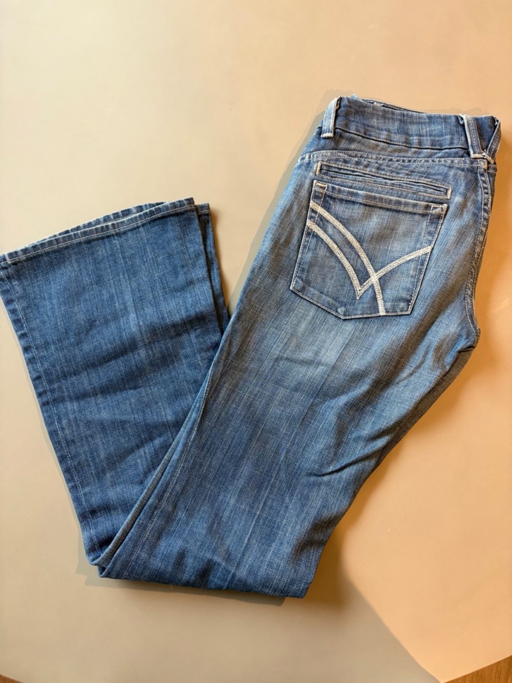 William Rast Women's Blue Boot Cut Jeans